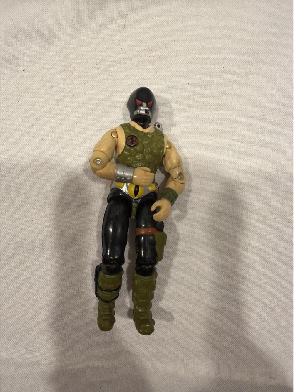Croc Master V1 Vintage GI Joe 3.75" Action Figure 1987 Hasbro A R A H 80s 62